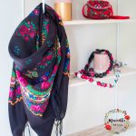 Foulard slave Noir intense