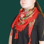 Foulard slave chic rouge