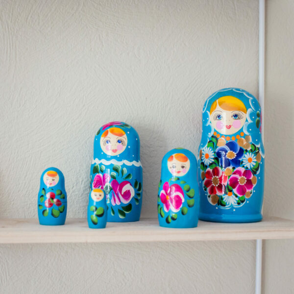 Grande Matriochka turquoise