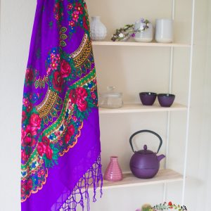 mariochka-foulard violet