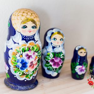 matriochka moyenne bleue